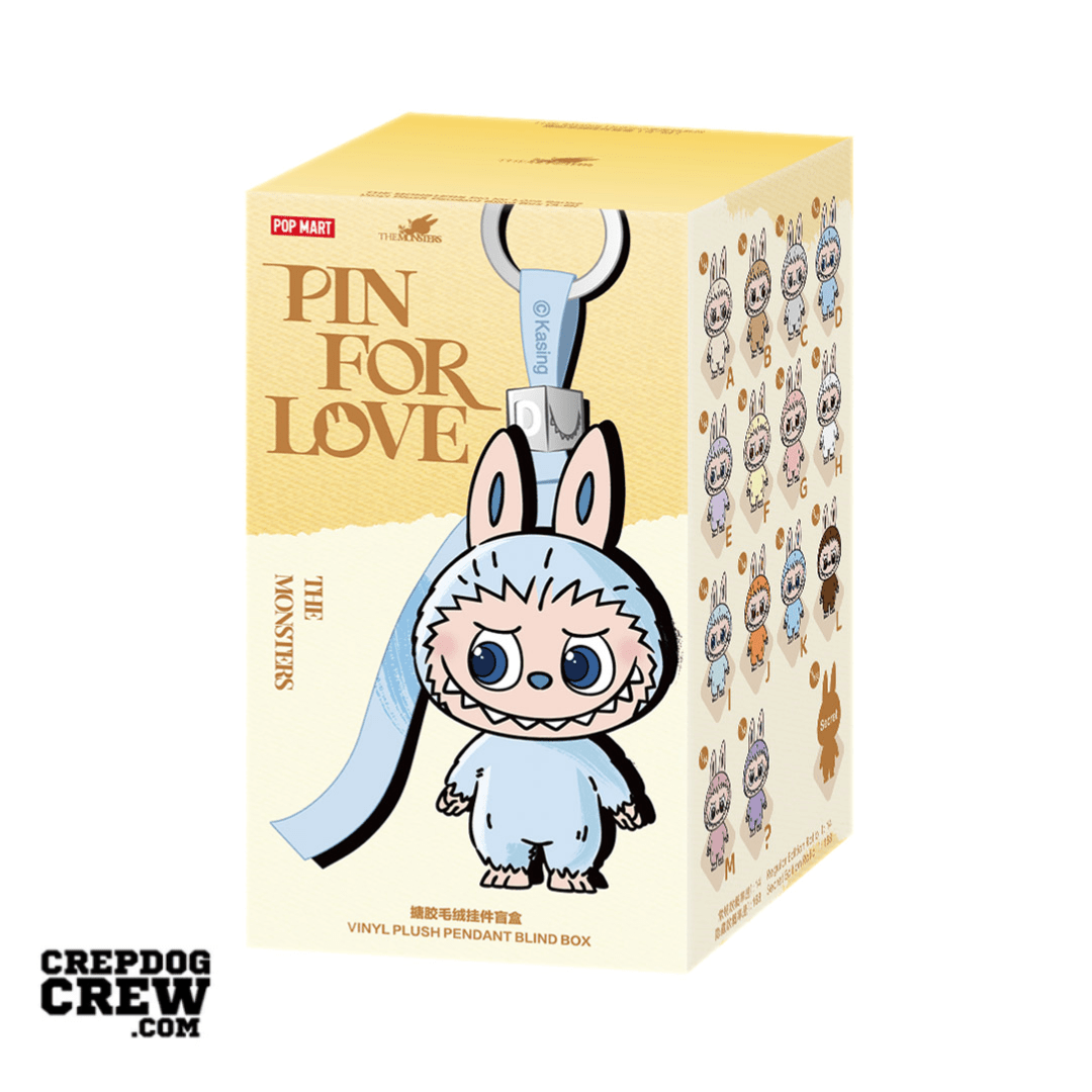 Pop Mart Labubu The Monsters Pin for Love Series Vinyl Plush Pendant (A - M)(PACK OF 1)CollectiblesUSW^